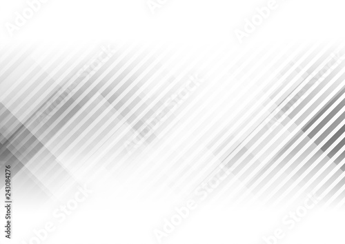 Fototapeta Naklejka Na Ścianę i Meble -  Abstract lines and squares shape on gray background