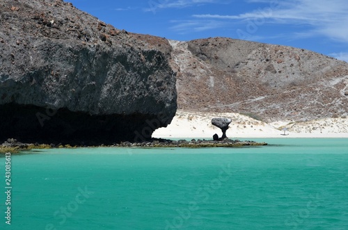 Konstfotografi Hongo Playa Balandra en La Paz Baja California Sur