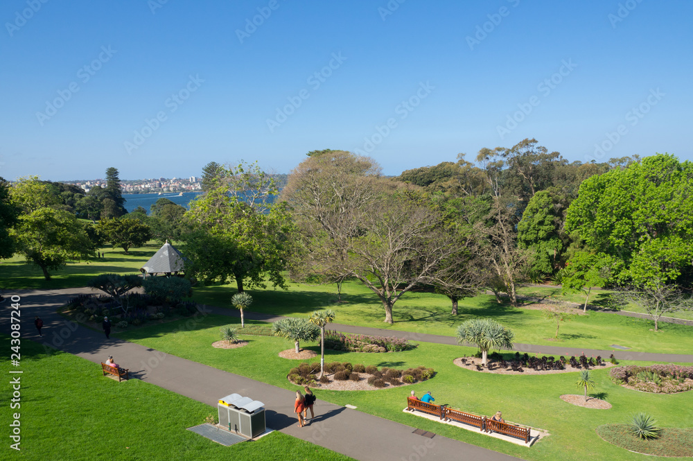 The Royal Botanic Garden Sydney is a major botanical garden located in the heart of Sydney, New South Wales.