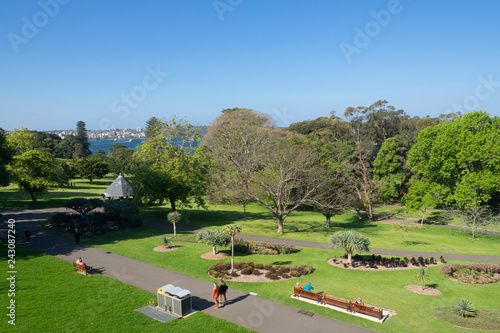 The Royal Botanic Garden Sydney is a major botanical garden located in the heart of Sydney, New South Wales.