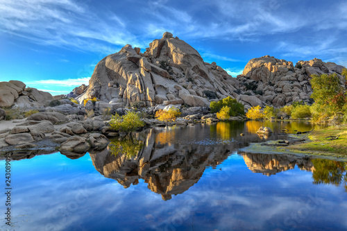 Slika na platnu Barker Dam - Joshua Tree National Park