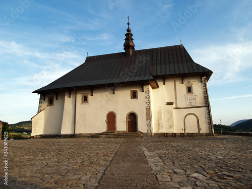 Medieval church. Tropie, Poland. photo