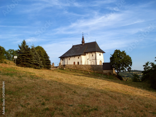 Medieval church. Tropie, Poland.