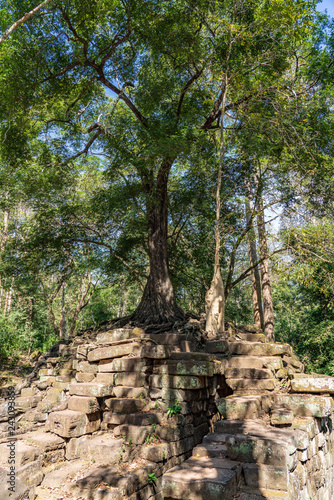 Spean Thma "The bridge of stone" in Angkor, Cambodia 