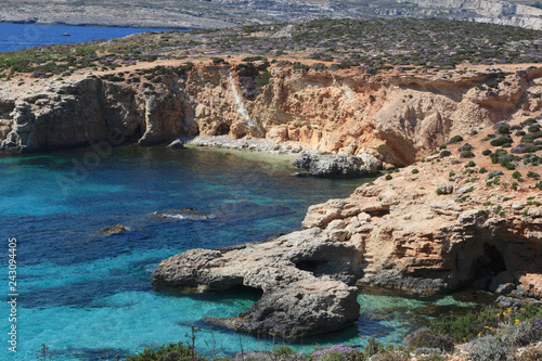  Mediterranean landscape Comino, Malta