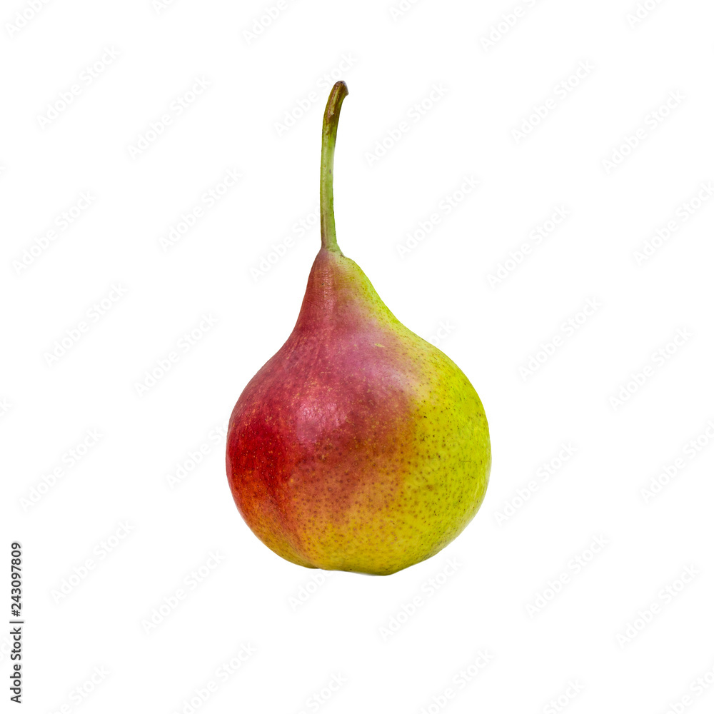 Isolated ripe juicy pear