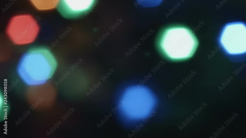 Close-up christmas bokeh lights. Close-up christmas bokeh lights.