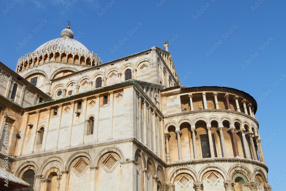 cathedral of Pisa, landmark in Italy 