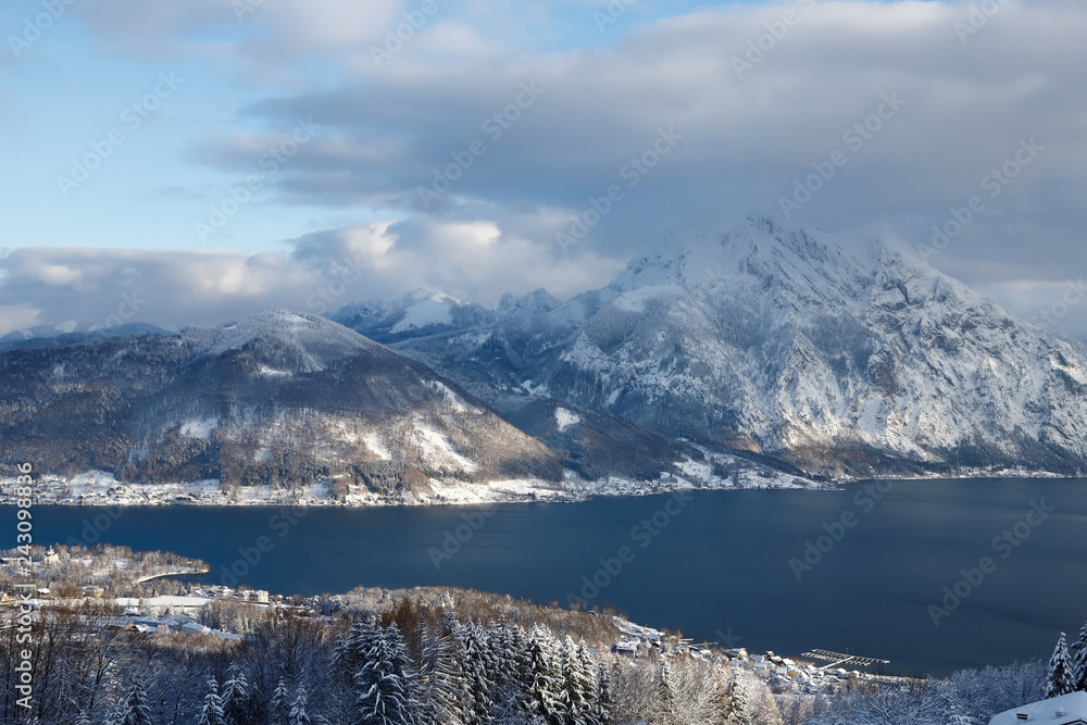 traunstein mit traunsee