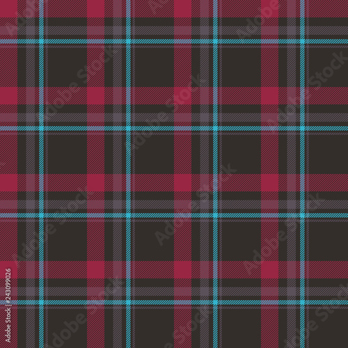Classic tartan, Merry Christmas seamless patterns.