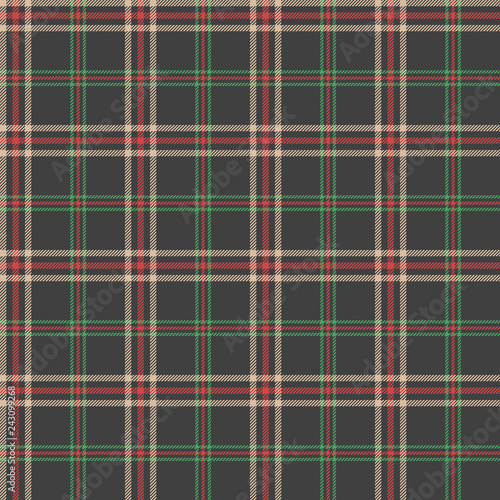 Classic tartan, Merry Christmas seamless patterns.