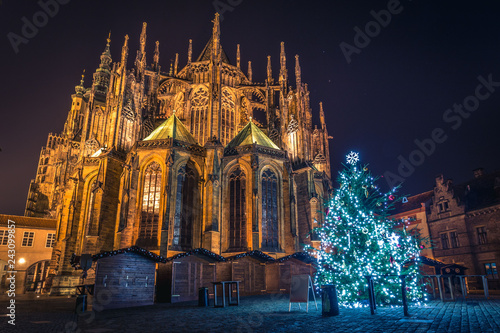 Photography Beautiful chritstmas view of the St