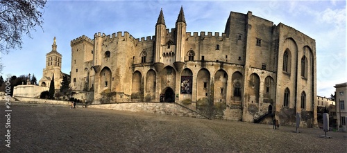 Foto Le Palais des Papes d'Avignon le 8 Janvier 2019