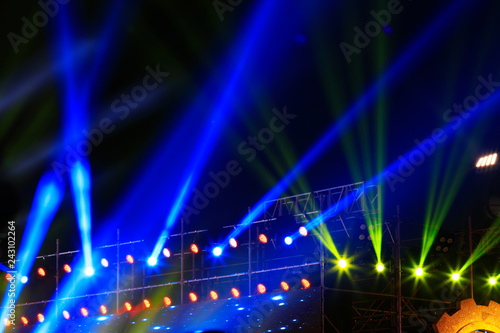 The stage spotlight