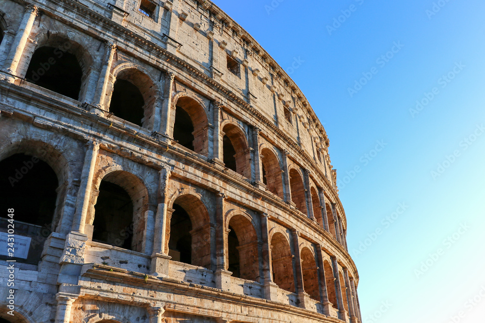 The Flavian amphitheatre 4 - the Colosseum, Rome, Italy