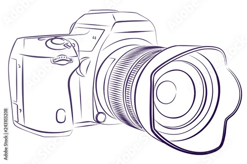 Digital Camera Sketch.
