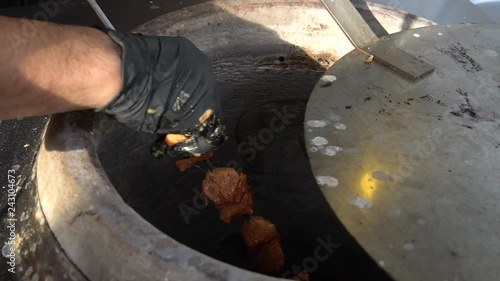Tandoor Grilled Chicken Preparation