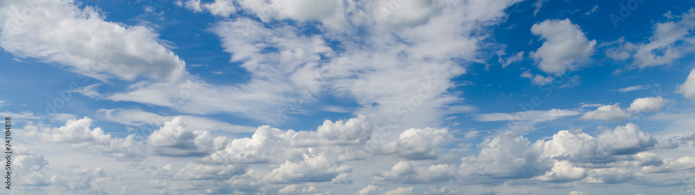 Blue sky with clouds Blue sky with clouds