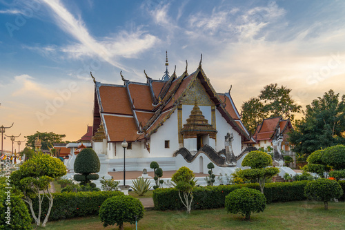 Wat Phumin is a famous temple in Nan province  Thailand.