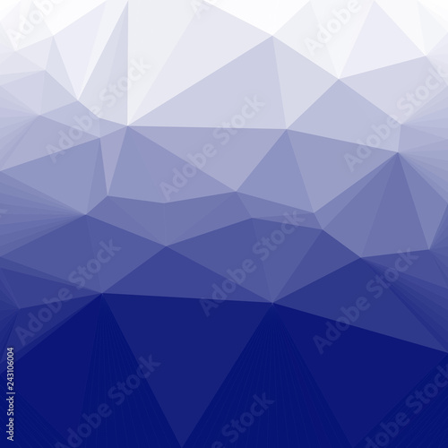 Abstract blue polygon wallpaper or background