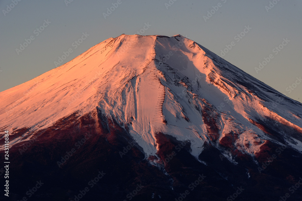 Plakat 赤富士山頂アップ