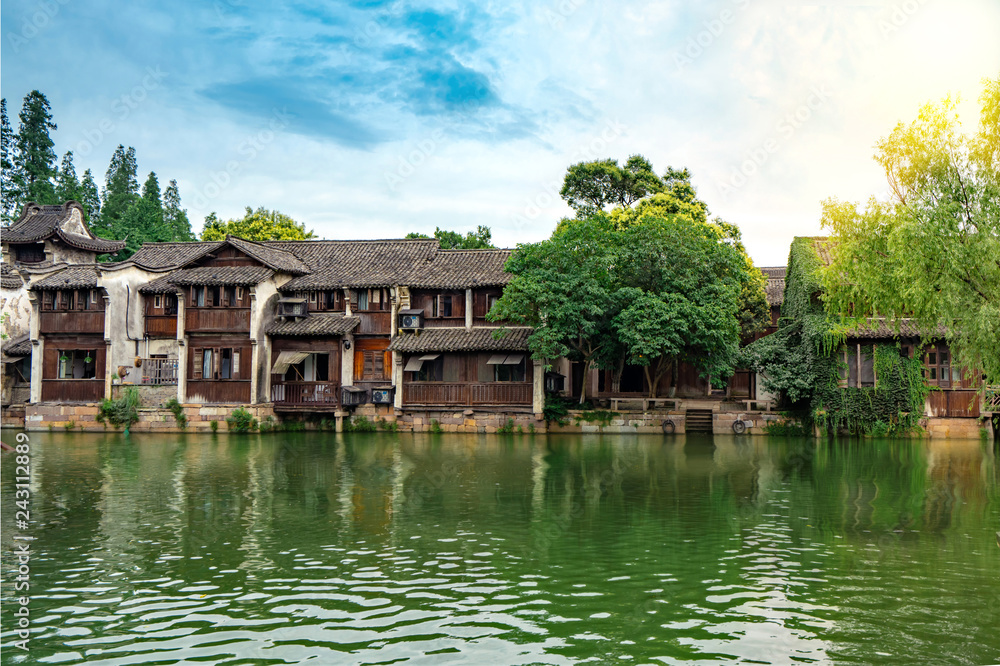 wuzhen town in china wuzhen town in china