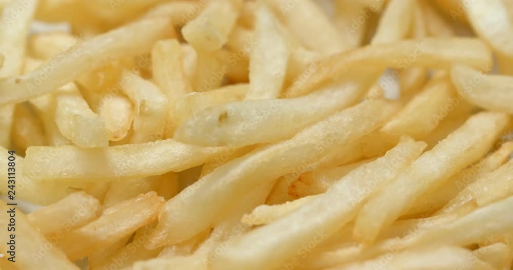 Spinning of French fries