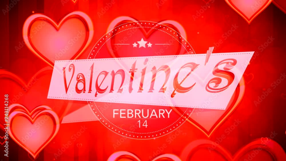 Shiny heart. Valentines Day. Background with a red hearts Shiny heart. Valentines Day. Background with a red hearts