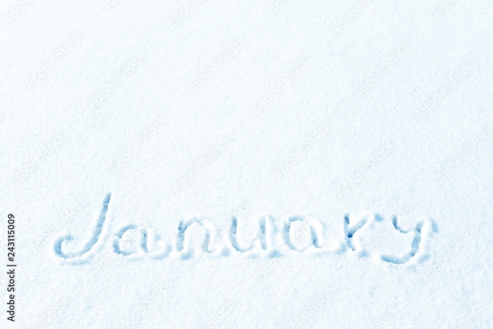 January 1st. Day 1 of january month, calendar on light background. Happy New year, Winter time January 1st. Day 1 of january month, calendar on light background. Happy New year, Winter time