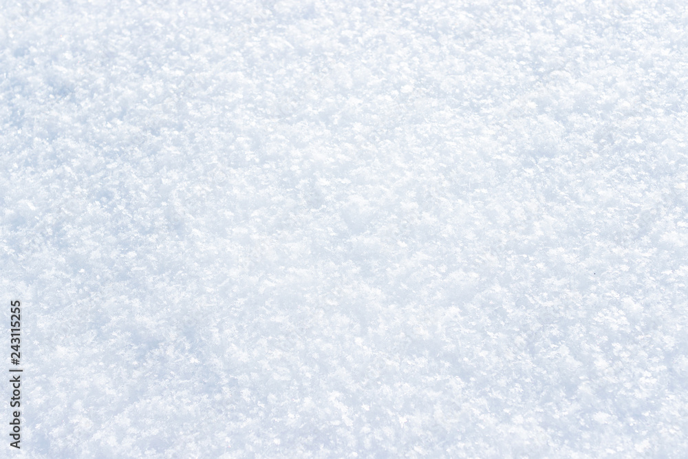 Snow close up for background and screen saver