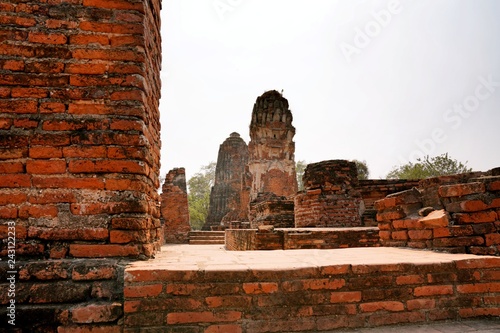The Wat Mahathat is a Buddhist temple located in Ayutthaya, Thailand. This place also be one of ayutthaya historical park.
