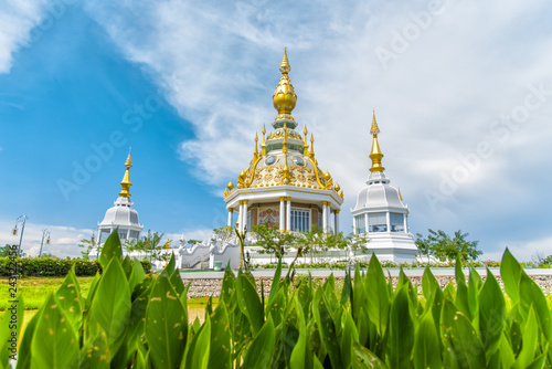 Fotografi Wat Thung Setthi temple(Wat Thung Mueang) at Khon Kaen is a tourist attraction,Thailand