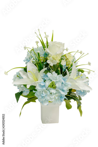 flowers craft in vase