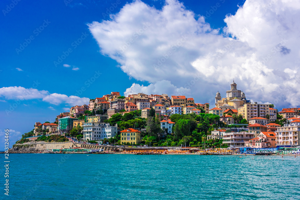Obraz premium Porto Maurizio in the province of Imperia, Liguria, Italy