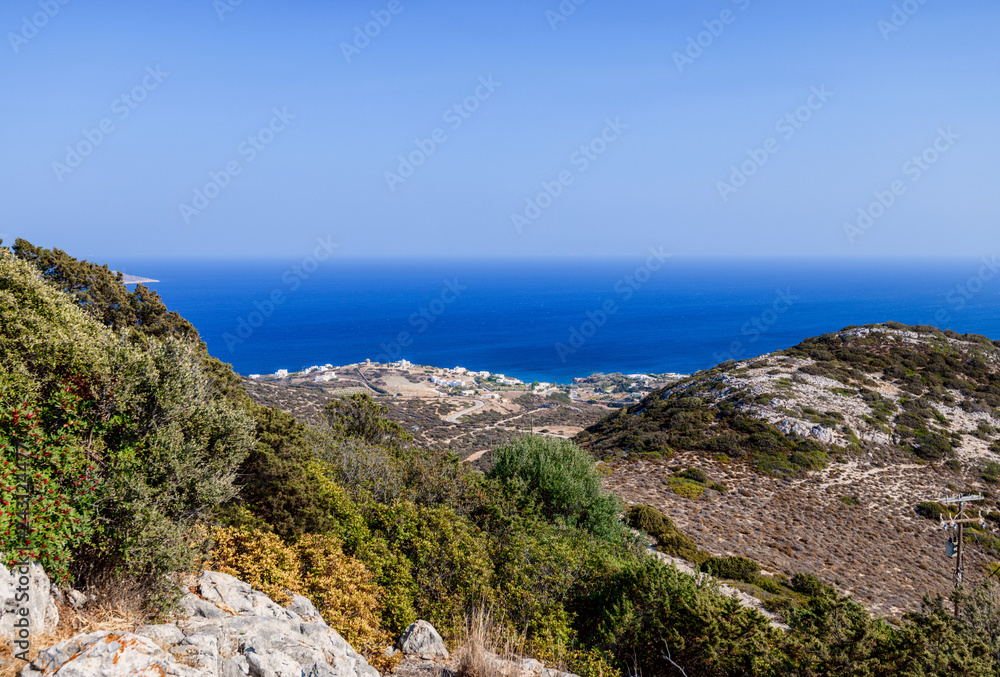 Beautiful nature of Antiparos island of Greece with crystal blue water and amazing views Beautiful nature of Antiparos island of Greece with crystal blue water and amazing views