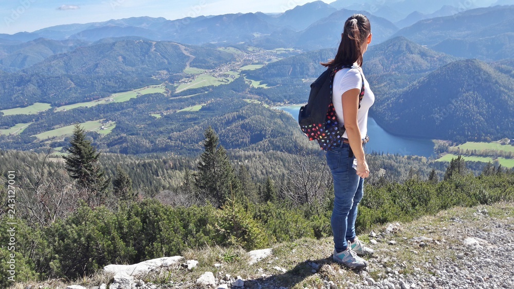 Naklejka premium Gemeindealpe - Mitterbach, Austria