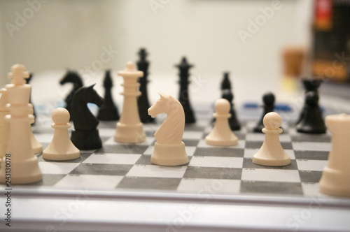 Schach Spiel Nahaufnahme