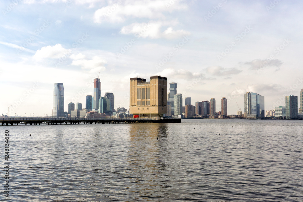 skyline of new york city