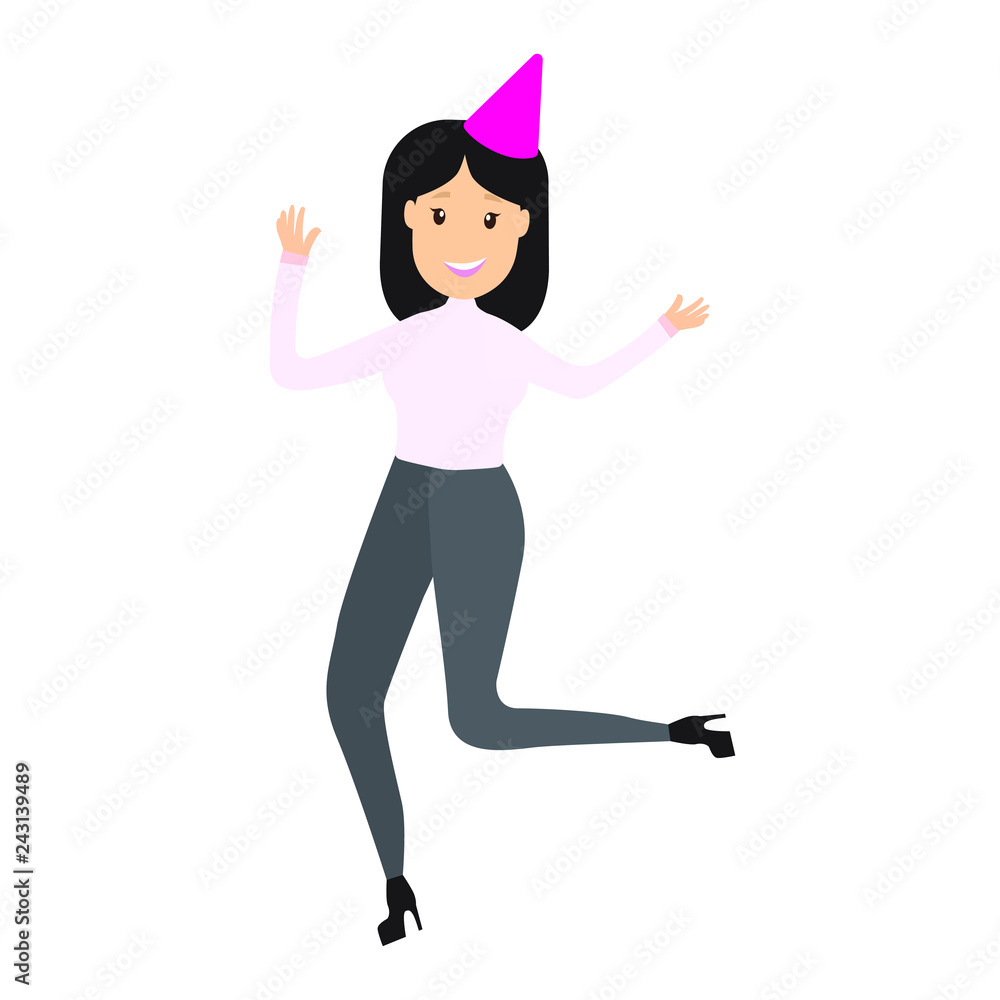 Fototapeta premium Office people party