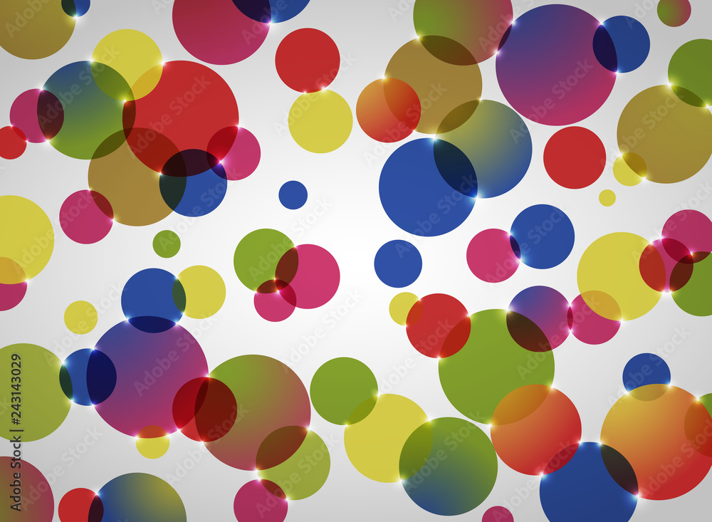 Abstract background of colorful circle pattern. Abstract background of colorful circle pattern.