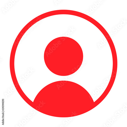 Free Download Man icon profile member user. Perconal symbol vector on white isolated background - GFXLoad