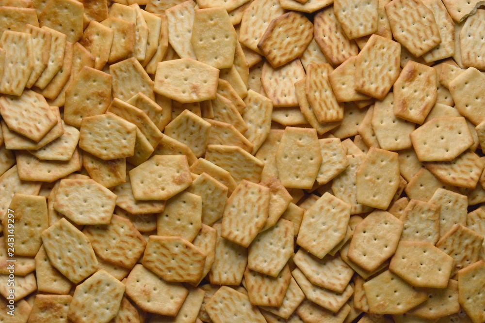 Cookies located on a flat surface occupies the entire area of the image Cookies located on a flat surface occupies the entire area of the image