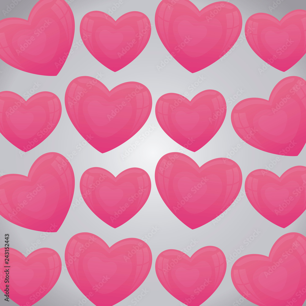 valentines day card pattern