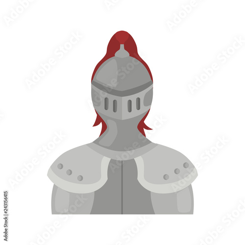 middle ages time protection color flat icon