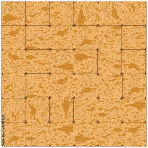 Simple grungy shell rock brick wall pattern surface texture background
