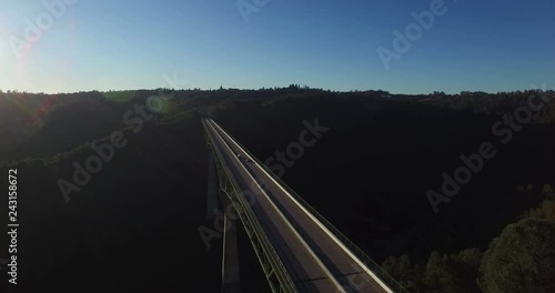 As seen in xXx, the Foresthill bridge stands 731 feet above the riverbed. photo