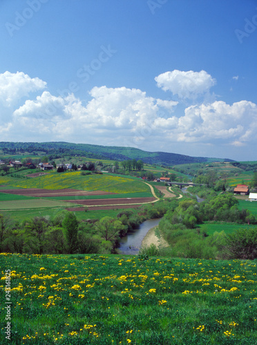 Wiar River, Pogorze Przemyskie, Poland photo