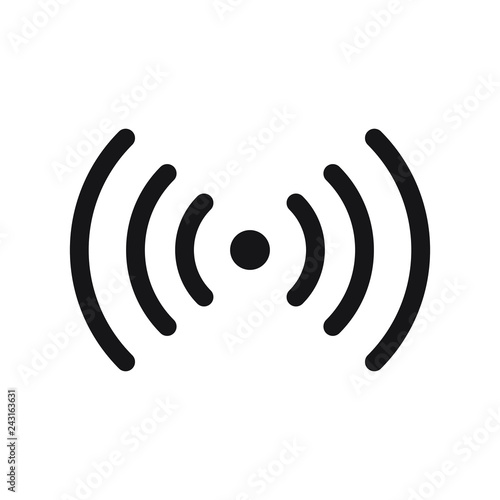 Wi-fi signal vector icon