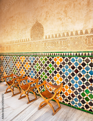 Chair in the Alhambra