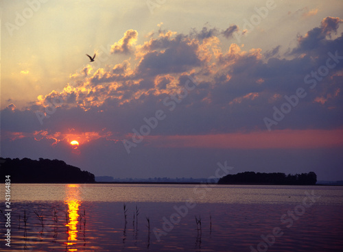 Fototapeta Naklejka Na Ścianę i Meble -  Mamry Lake, Masuria region (Mazury), Poland